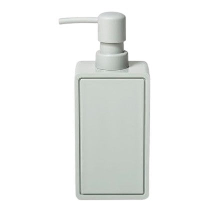 Rectangular outlet soap dispenser