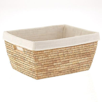 Palm Leaf Laundry Basket