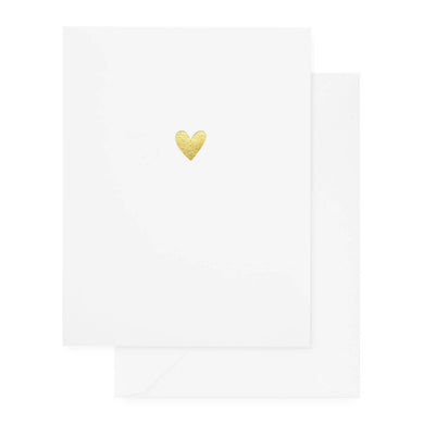 Gold Heart Card