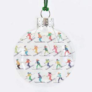 See Through Glass Holiday Ornament