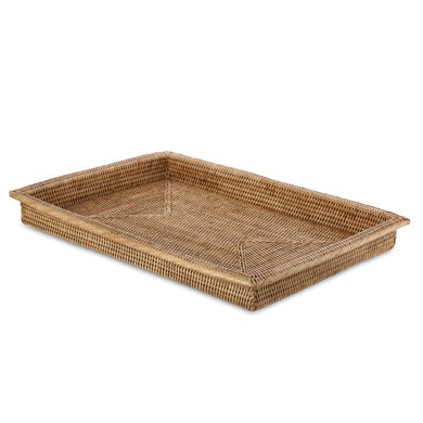 Liana Rattan Rectangular Tray