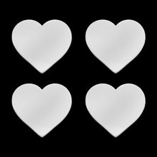 Load image into Gallery viewer, Acrylic Heart Coasters - Set of 4