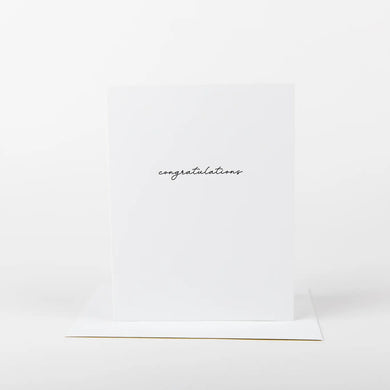 Congratulations Greeting Card