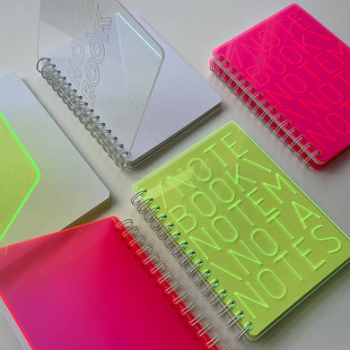 NOTEM Acrylic Notebook