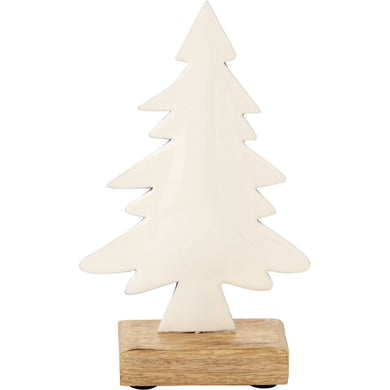 White Enamel Tree