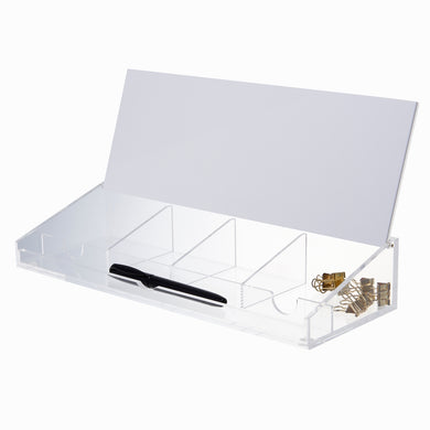 Acrylic Dry Erase Desk Organizer
