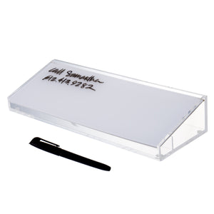 Acrylic Dry Erase Desk Organizer