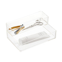 Load image into Gallery viewer, Clear Acrylic Stackable Drawer Organizers Set