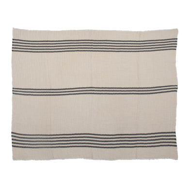 Double Clothed Stitch Throw