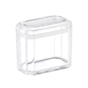 Faceted Acrylic Canister