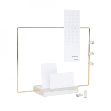 Acrylic Base Memo Display