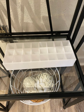 White Acrylic Lipstick Holder