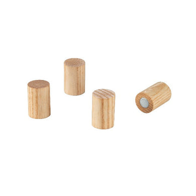 Magnets set of 4 - Lt Oak