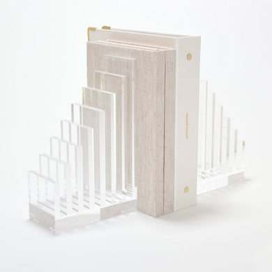 Acrylic Bookend Set