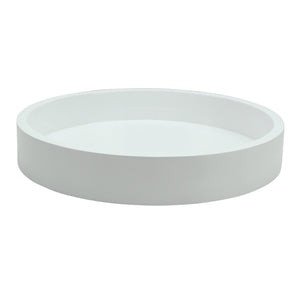 8.5 x 8.5 Round Lacquered Tray