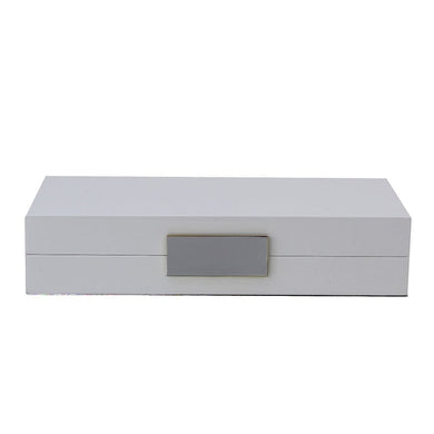 White and Silver Box