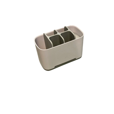 Beige Bathroom Organizer