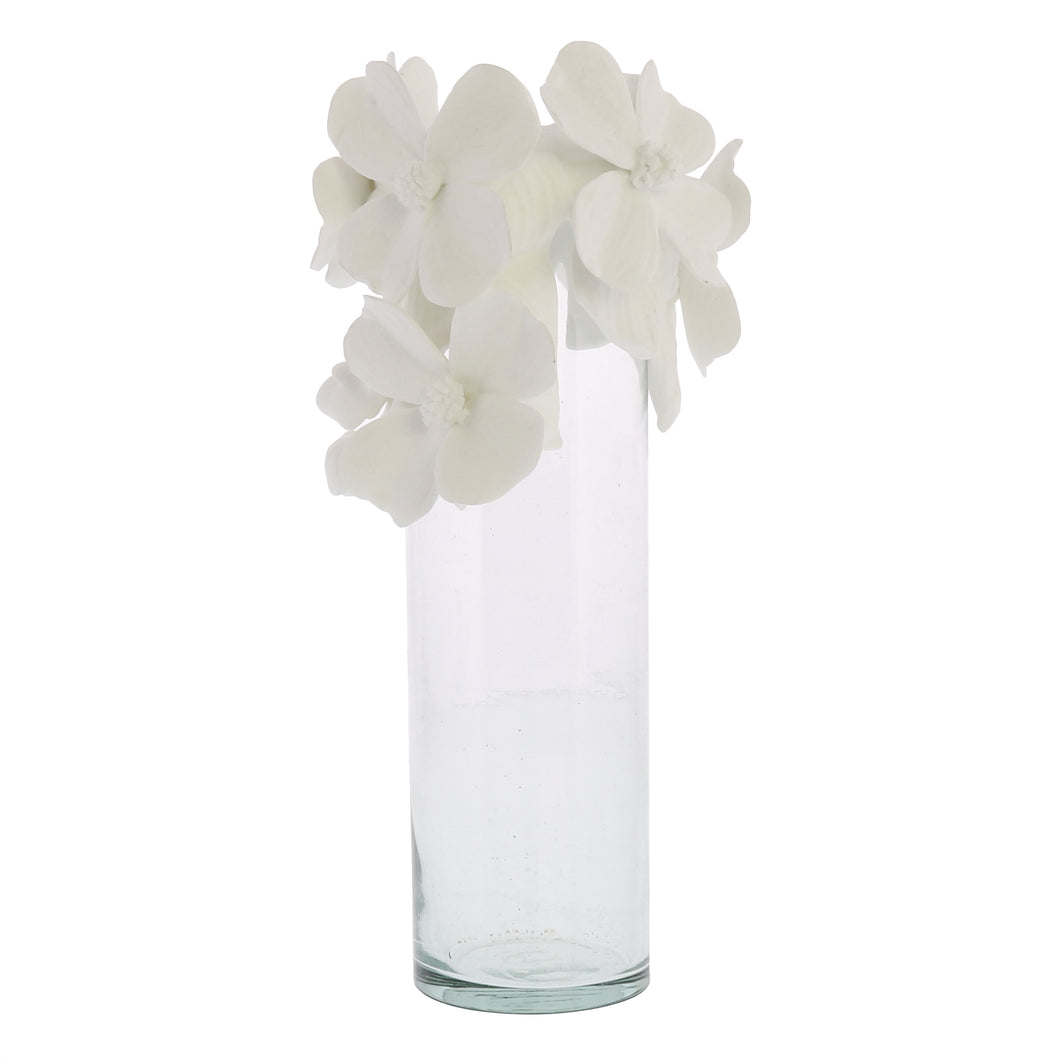 Glass Vase with Flower