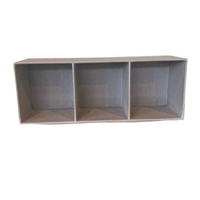 Beige Linen Tote/Storage