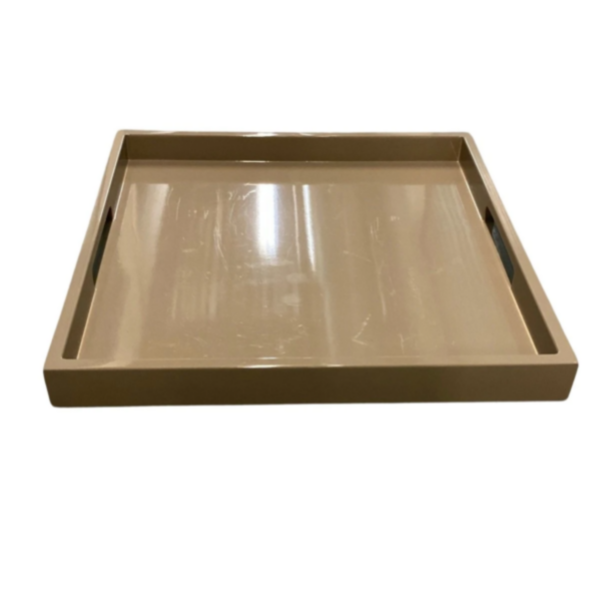 Beige Table Top Tray
