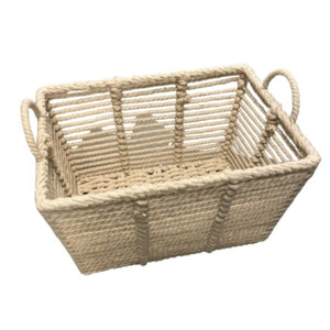 Large White Basket
