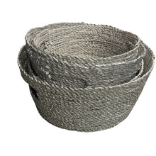 Load image into Gallery viewer, Round Silver Baskets