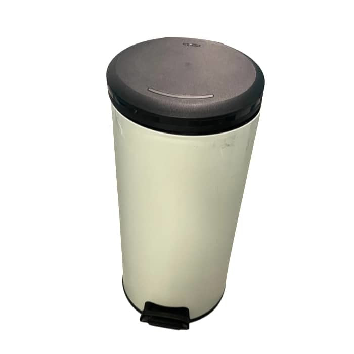 Kitchen Trash Can w/ Step Open Lid