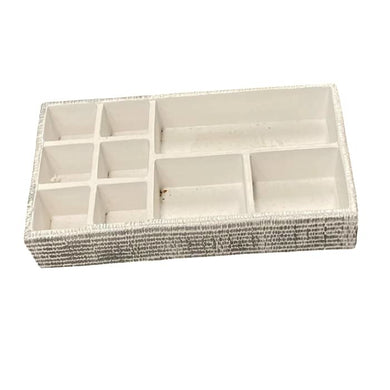 White & Silver Jewelry Organizer