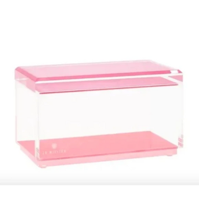 Acrylic Riverside Rose Medium Stackable Box