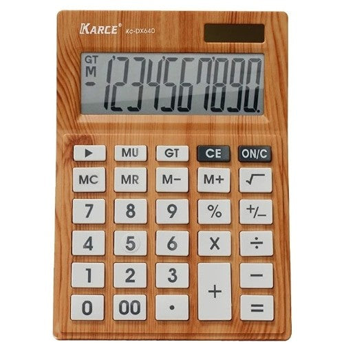 Wooden Calculator