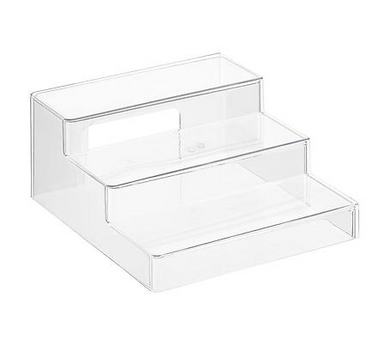 Expandable Tiered Shelf by Home Edit