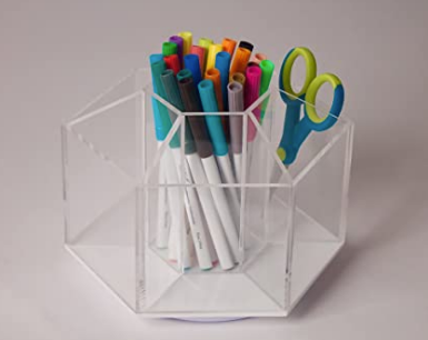 7 compartment spinning organizer