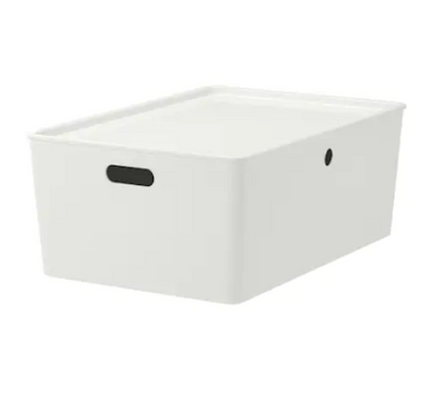 Large White Storage Box - Kuggis
