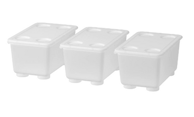 Clear Opaque Snap Box - Glis