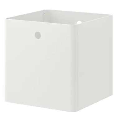 White Storage Crate Box  - Kuggis