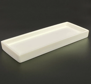 Rectangle White Acrylic Tray