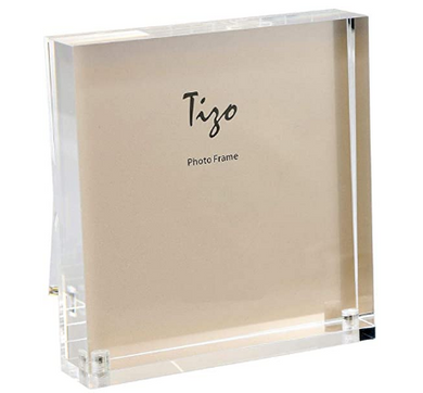Acrylic Photo Frame White