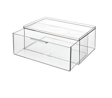 Stacking Clear Accessory Drawer by THE