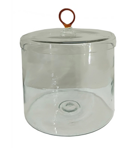 Glass Amber Canister