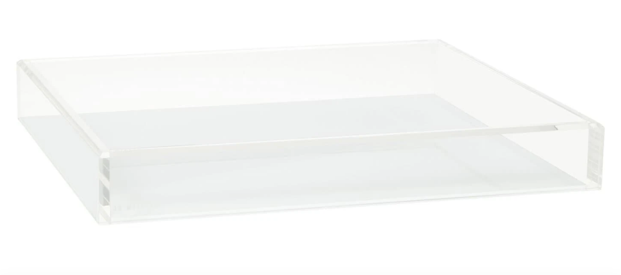 Large Tabletop Acrylic Tray – TheClearHome