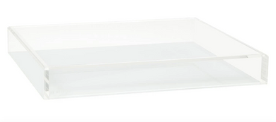 Large Tabletop Acrylic Tray