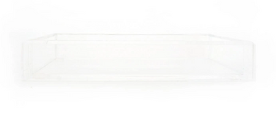White & Clear Napkin Tray