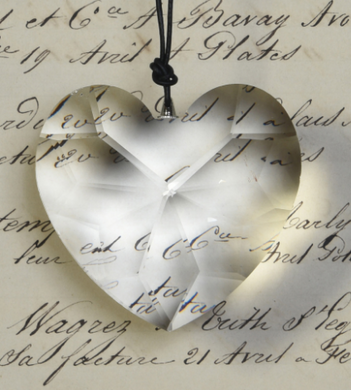 Glass Prism Heart