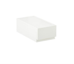 White Opaque Modular Stackable Drawer