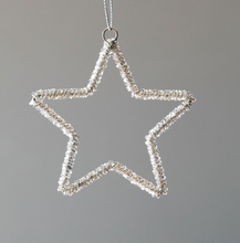 Load image into Gallery viewer, Glass Beaded Star Ornament