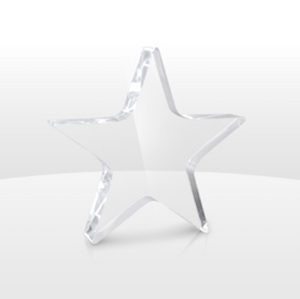 Acrylic Star Paper Weight
