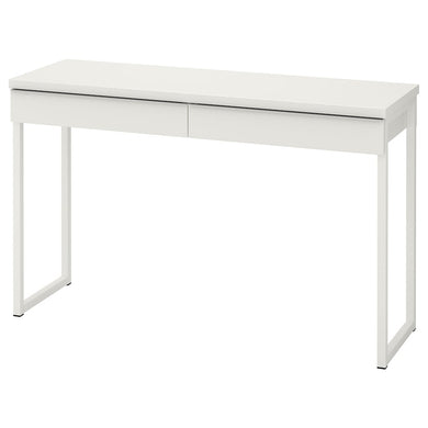 Slim White Desk