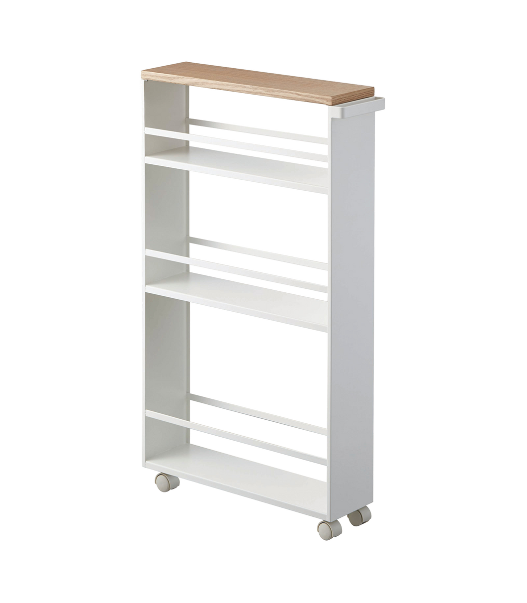 Tower Rolling Slim Storage Cart with Handle