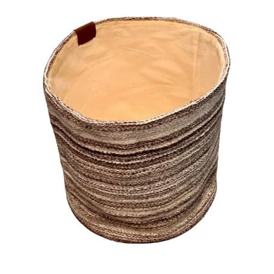 Beige/Brown and Taupe Ugg Bin